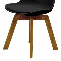 Schalenstühle Mit Holzgestell - Jaysono (4er Set) 13 Schalenstühle Mit Holzgestell - Jaysono (4er Set) -Dariana shop schalenstuehle mit holzgestell in eichefarben sitz schwarz jaysono 05
