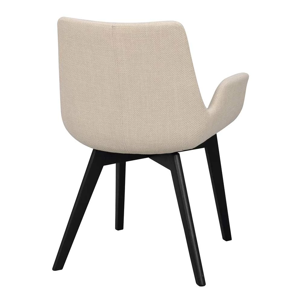 Schalenstuhl Mit Armlehnen In Beige - Cementa (2er Set) - Image 5