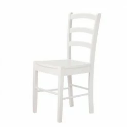 Schöne Küchenstühle In Weiß Lackiert - Menella (2er Set)