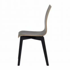 Schwarzer Holzstuhl Mit Eiche - Join (2er Set) -Dariana shop schwarzer holzstuhl mit eiche hochdrucklaminat join 03