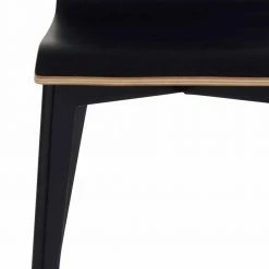 Schwarzer Holzstuhl Mit Eiche - Join (2er Set) -Dariana shop schwarzer holzstuhl mit eiche hochdrucklaminat join 05