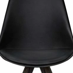 Sitzschalen Esstischstühle In Schwarz - Jufara (2er Set) 7 Sitzschalen Esstischstühle In Schwarz - Jufara (2er Set) -Dariana shop sitzschalen esstischstuehle in schwarz im materialmix jufara 05