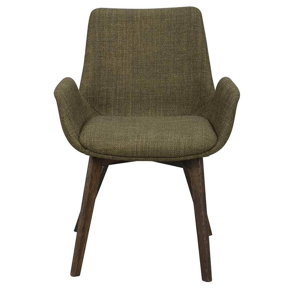 Skandi Armlehnenstühle In Dunkelgrün - Car (2er Set) - Image 3