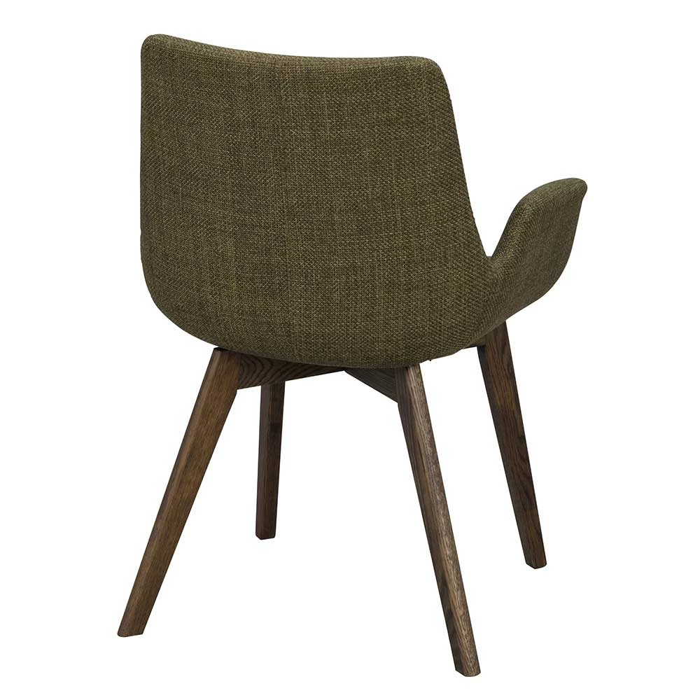 Skandi Armlehnenstühle In Dunkelgrün - Car (2er Set) - Image 5