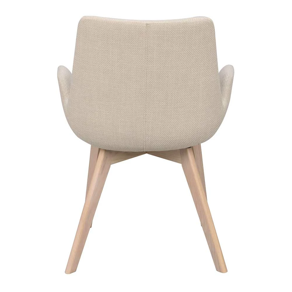 Skandi Esszimmerstühle In Beige - Garcia (2er Set) - Image 6