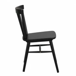 Skandi Holzstühle Aus Gummibaum - Runina (2er Set) 4 Skandi Holzstühle Aus Gummibaum - Runina (2er Set) -Dariana shop skandi holzstuehle aus gummibaum in schwarz lackiert runina 02