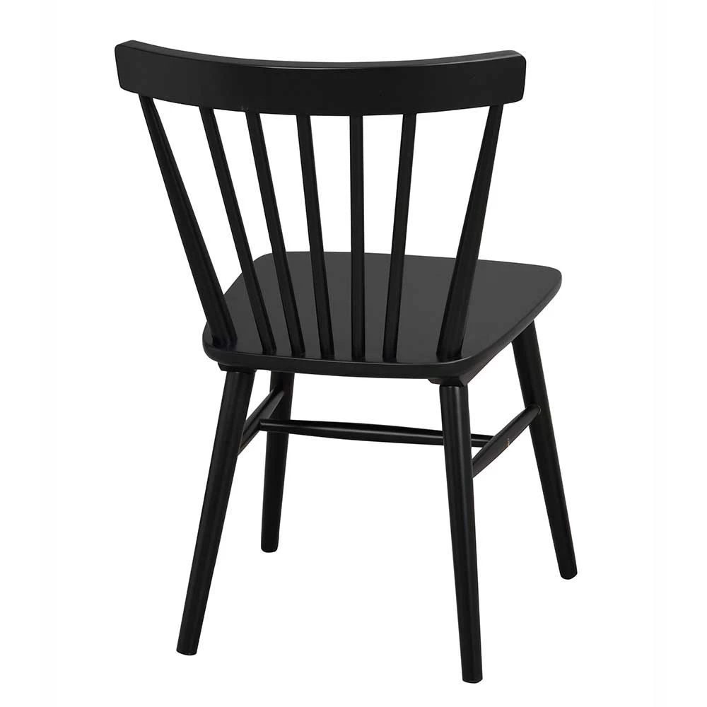 Skandi Holzstühle aus Gummibaum - Runina (2er Set) Skandi Holzstühle Aus Gummibaum - Runina (2er Set) -Dariana shop skandi holzstuehle aus gummibaum in schwarz lackiert runina 03