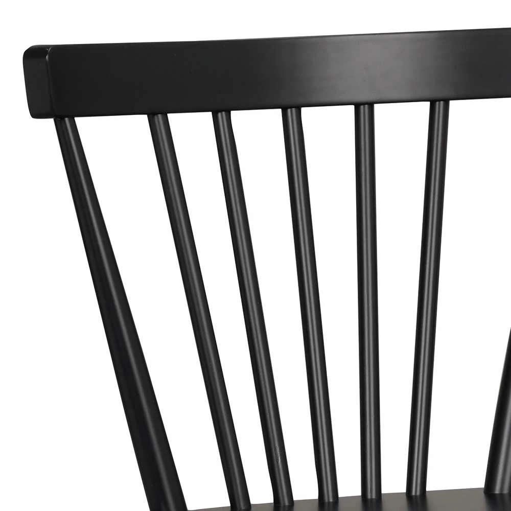 Skandi Holzstühle aus Gummibaum - Runina (2er Set) Skandi Holzstühle Aus Gummibaum - Runina (2er Set) -Dariana shop skandi holzstuehle aus gummibaum in schwarz lackiert runina 05