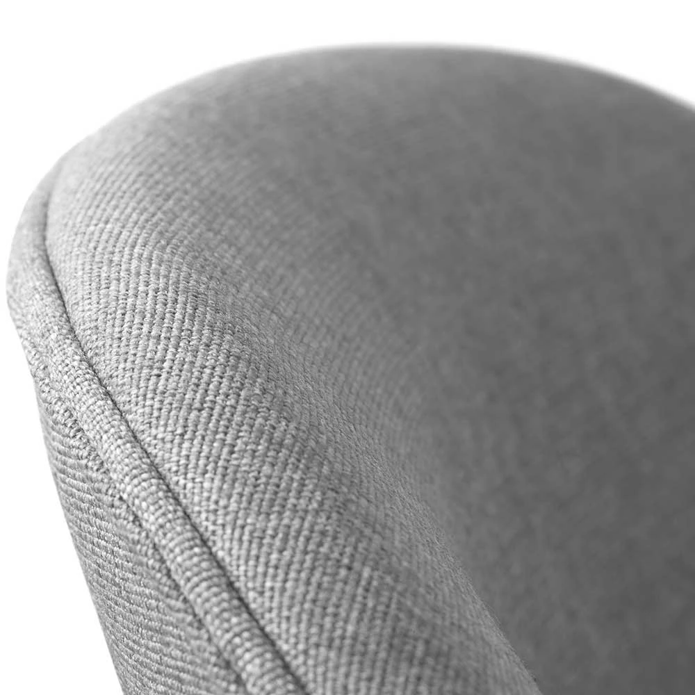 Skandi Polsterstuhl In Hellgrau - Rochella - Image 6