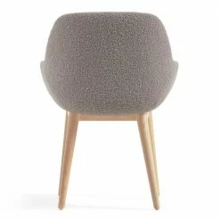 Skandi Stuhl Aus Boucle Hellgrau - Brian (4er Set) 7 Skandi Stuhl Aus Boucle Hellgrau - Brian (4er Set) -Dariana shop skandi stuhl aus boucle hellgrau mit holzgestell esche brian 05