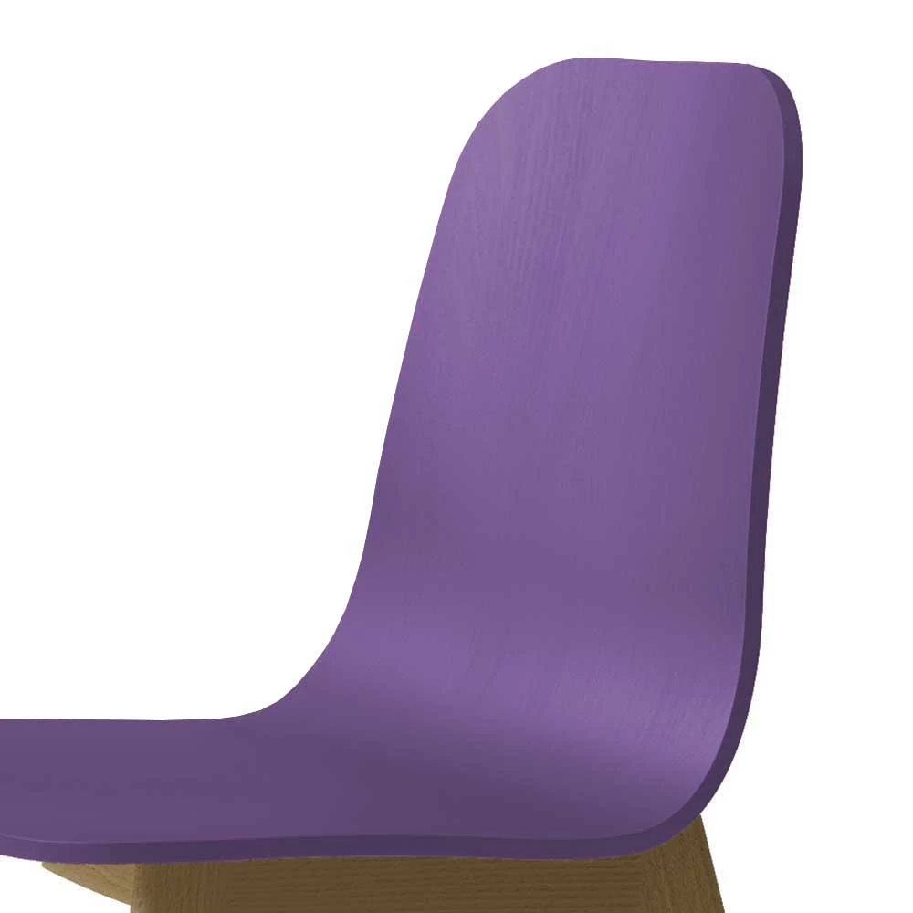 Stabiler Holzstuhl in Violett - Nipalos Stabiler Holzstuhl In Violett - Nipalos -Dariana shop stabiler holzstuhl in violett buche dunkel massivholz nipalos 02
