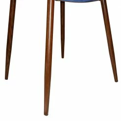 Stoff Schalenstuhl In Blau & Braun - Bluevino (2er Set) -Dariana shop stoff schalenstuhl in blau braun mit holzbeinen bluevino 03