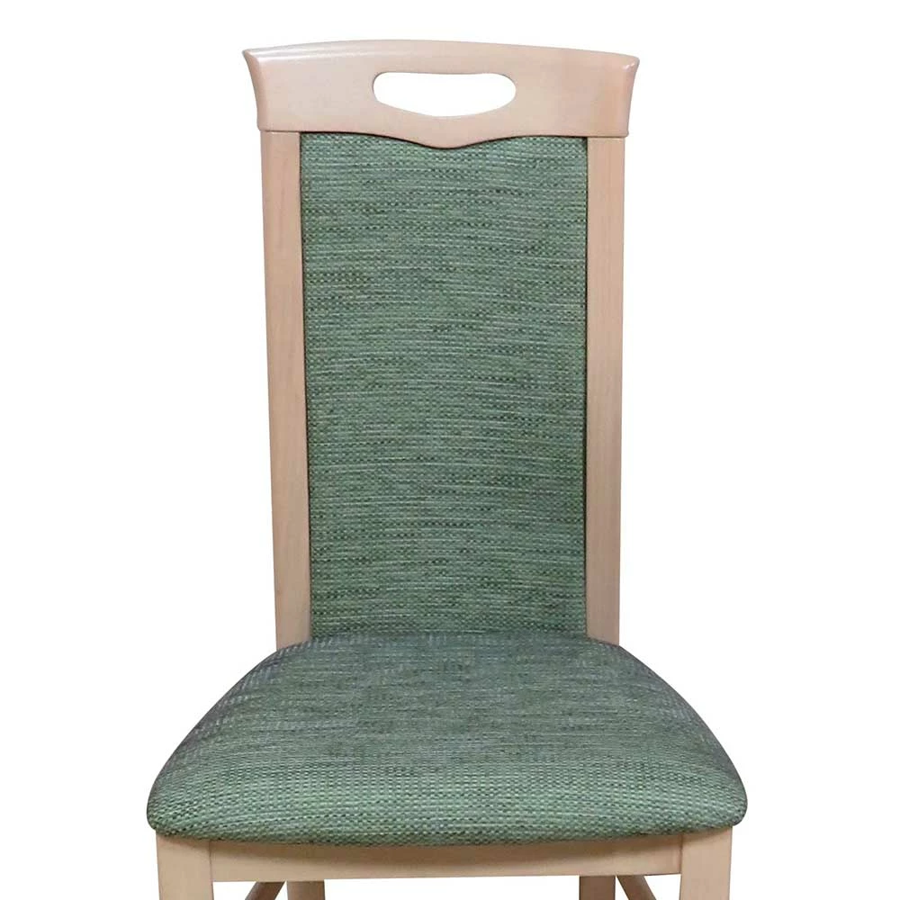 Stühle für Esszimmer & Küche Alwin in Oliv-Grün meliert (2er Set) Stühle Für Esszimmer & Küche Alwin In Oliv-Grün Meliert (2er Set) -Dariana shop stuehle fuer esszimmer kueche in oliv gruen meliert buche alwin 02