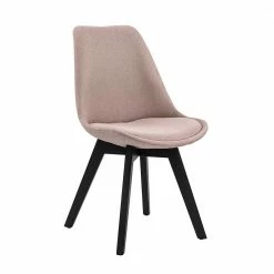 Stühle In Altrosa Webstoff - Cistra (2er Set)