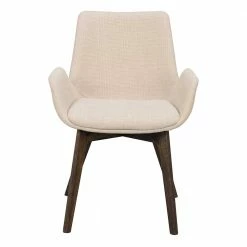 Stühle In Beige & Eiche Dunkelbraun - Invitus (2er Set) -Dariana shop stuehle in beige eiche dunkelbraun mit armlehnen scandi chic invitus 02