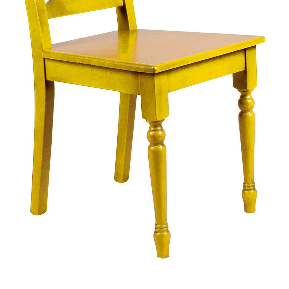 Stuhl Emrico In Gelb - Image 3