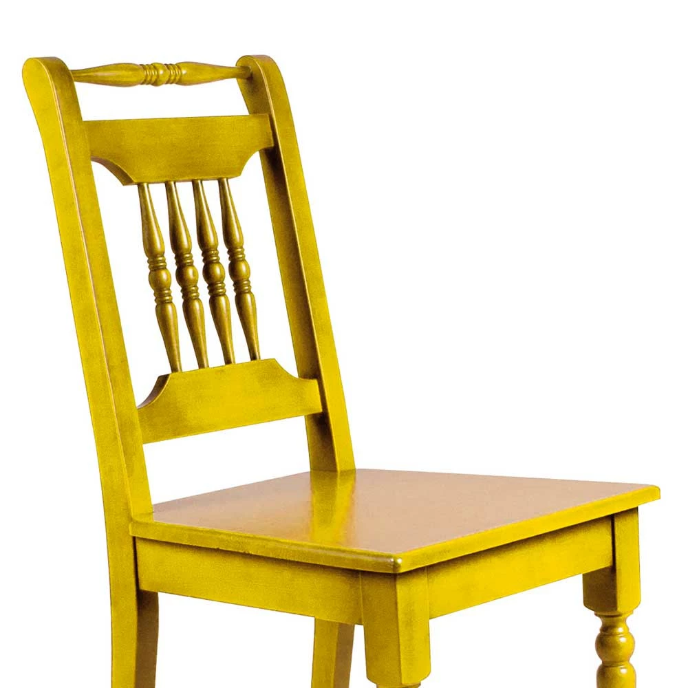 Stuhl Emrico In Gelb - Image 4