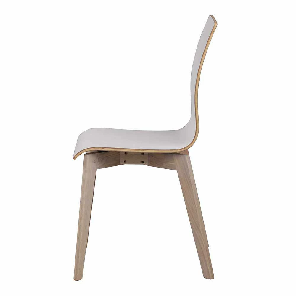 Stuhl Mit Hochdrucklaminat Weiß - Lacrunia (2er Set) - Image 4