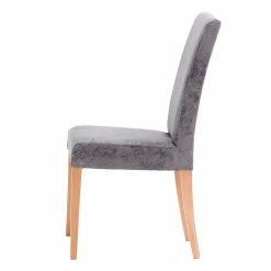 Stuhl-Set Buffalo Aus Grauem Microfaser-Bezug (2er Set) 5 Stuhl-Set Buffalo Aus Grauem Microfaser-Bezug (2er Set) -Dariana shop stuhl set aus grauem microfaser bezug buffalo 03