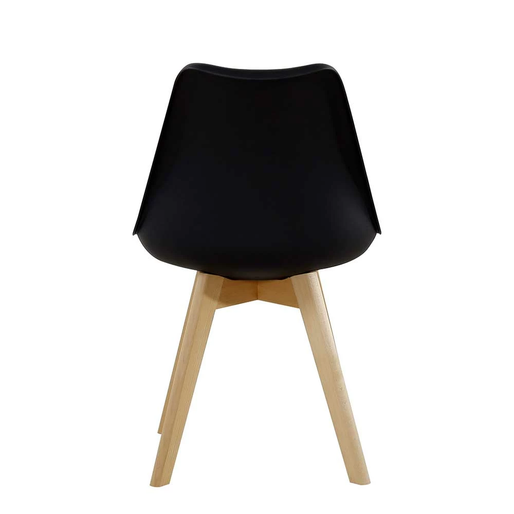 Topp Essstuhl In Schwarz & Natur - Juvaran (Set) - Image 5