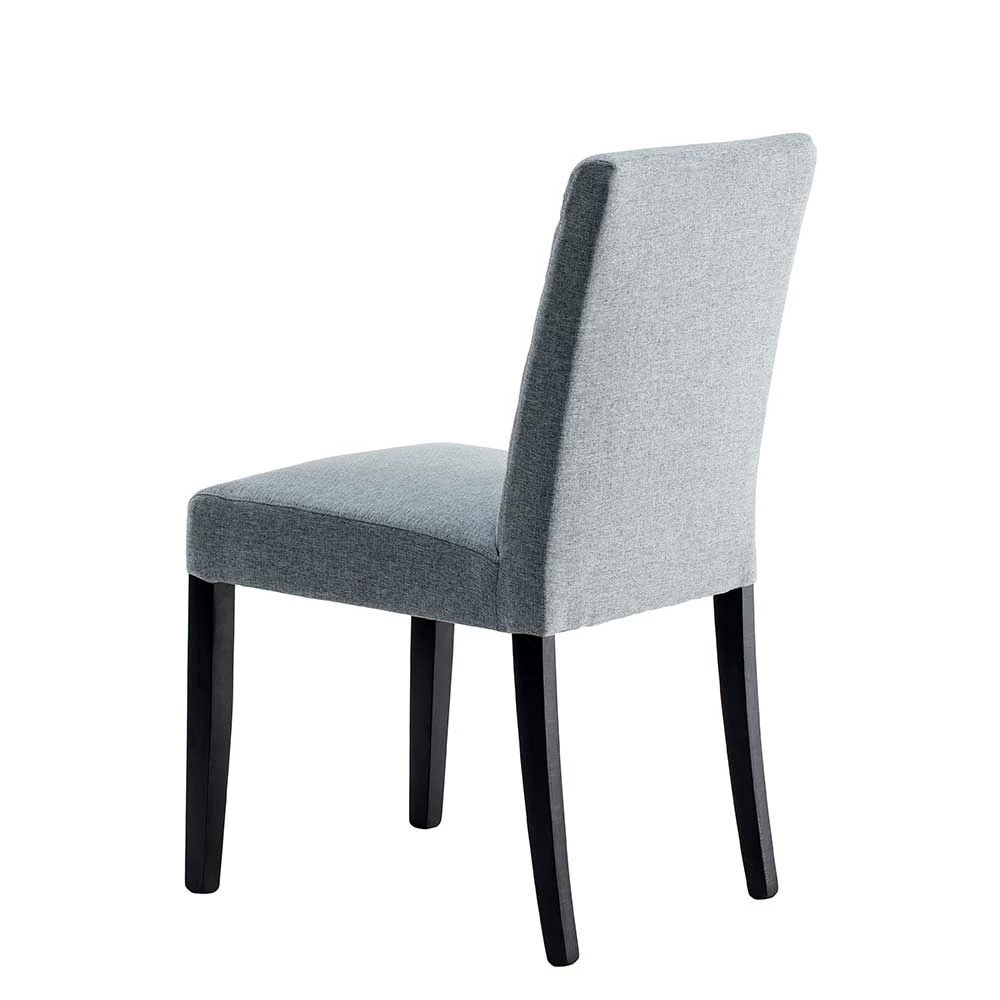 Webstoff Polsterstühle in Grau - Rodiccar (2er Set) Webstoff Polsterstühle In Grau - Rodiccar (2er Set) -Dariana shop webstoff polsterstuehle in grau mit schwarzen holzbeinen rodiccar 04