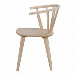 White Wash Holzstuhl Mit Armlehnen - Meryno (2er Set) -Dariana shop white wash holzstuhl mit armlehnen aus gummibaum meryno 04